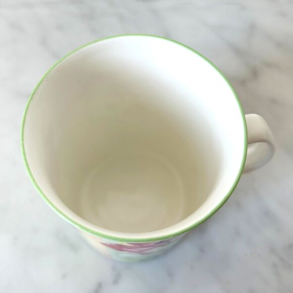 Pink Viola Mug by Rose of England Fine Bone China Floral Coffee Tea Cup - Picture 6 of 6